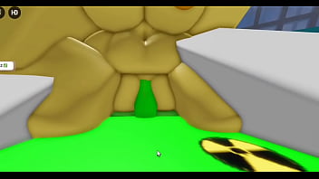Retroslop noob gents fucked by nuclear cat big white cock on roblox hq
