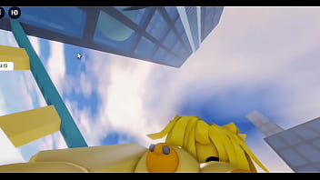 Retroslop noob gents fucked by nuclear cat big white cock on roblox hq