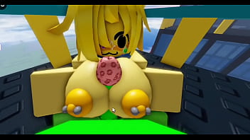 Retroslop noob gents fucked by nuclear cat big white cock on roblox hq