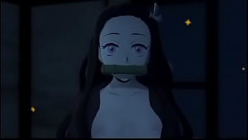 A demon hunter and a demoness secretly have fun with each other at night