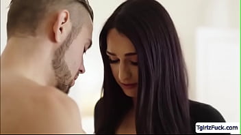 Slim Brunette Tbabe Gets Her Tight Ass Rammed By Her Hunk Neighbor In The Couch thumbnail