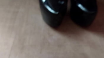 Spit and high heels shoes Spit and high heels shoes