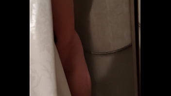 Stepsister loves when i watch they in village shower