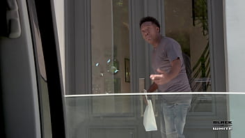 Chloe cherry lunch delivery ends as interracial 3some dp session biw010