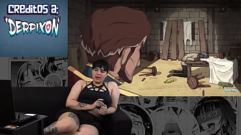 Puta otaku se masturba viendo su anime favorito