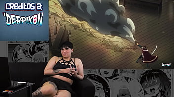 Puta otaku se masturba viendo su anime favorito