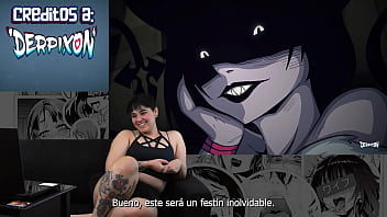 Puta otaku se masturba viendo su anime favorito