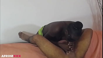 Neon ebony mini skirt thot part 5