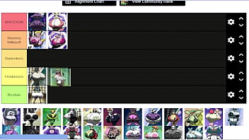 Pokechonyuu boobtier list made by valeryaxxx