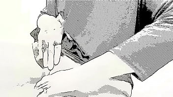 Manga comic of annita koxx epilating her pussy