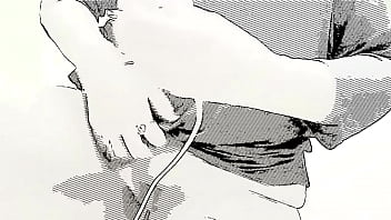 Manga comic of annita koxx epilating her pussy