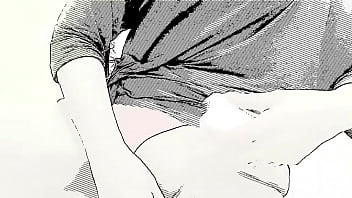 Manga comic of annita koxx epilating her pussy