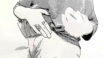 Manga comic of annita koxx epilating her pussy