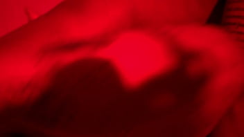 Hot tat girl gets fucked in redroom