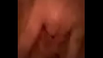 Fingering shaved pussy
