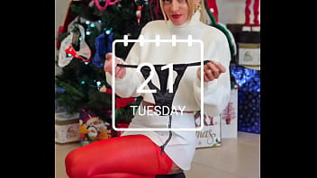 Mon calendrier de l'avent 25 videos torride je décor mon sapin avec mes