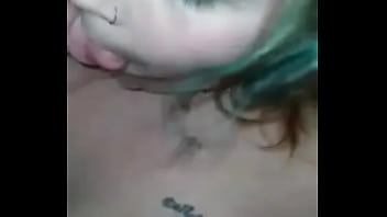 Sexy bitch sucks cock