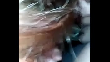 Sexy bitch sucks cock