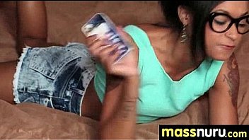 Incredible slippery nuru sex massage 8