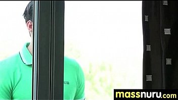 Incredible slippery nuru sex massage 8