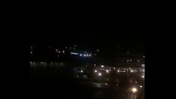 Com uma vista linda casada se delicia no pauzudo