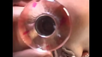 Stretching milf's ass for a fucking