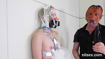 Insane joy girl gets her fuckholes opened and thoroughly drilled