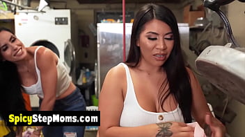 Busty wives having a threesome