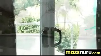 Japanese masseuse gives a full service massage 21