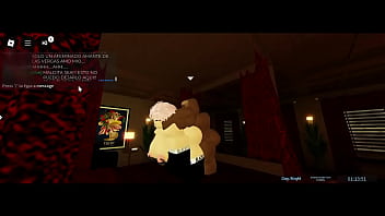 Vampiro se folla culona pelirosada