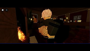 Vampiro se folla culona pelirosada