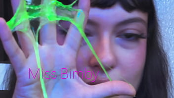 Enjoy my slime sticky feet