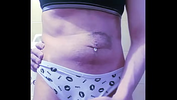 Shemale Masturbates In Bathroom thumbnail