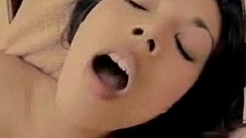 Brown eyed babe loves big cock