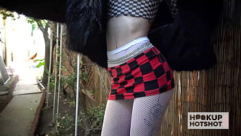 90 pound slut aria haze hooks up with bryan gozzling