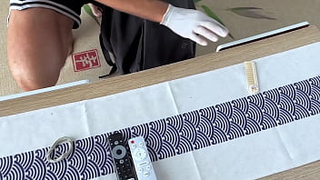 Walking into her apartment for a hard fuck