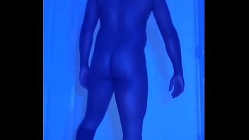 Returning as needed exercising for free while coming out of the closet about turning bisexual for october gay pride history month in blue