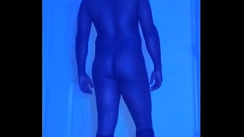 Returning as needed exercising for free while coming out of the closet about turning bisexual for october gay pride history month in blue