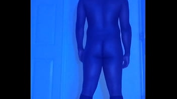 Returning as needed exercising for free while coming out of the closet about turning bisexual for october gay pride history month in blue