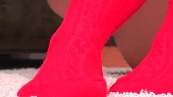 Sexy hot body blonde teen babe gets her