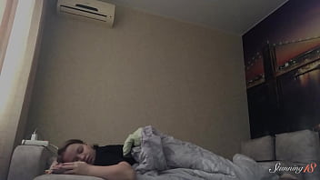 Slutty teen rita kis plays with a toy a pervy one