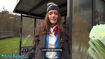 Public Agent Fast Hard Fuck With Big Boobs Canadian Flight Crew Multiple Orgasms On Thick Cock thumbnail
