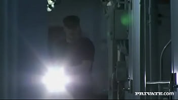 Kortney kane is in the ships engine room when she gets fucked hard