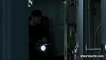 Kortney kane is in the ships engine room when she gets fucked hard