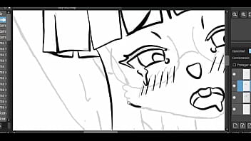 Handjob fur dibujito hentai