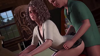 Fucking a whore in a bar cumshot and squirt