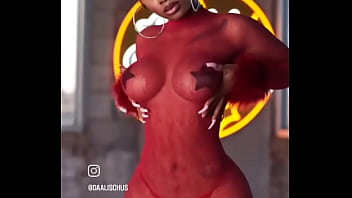 Red sex devil dollishus