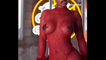 Red sex devil dollishus