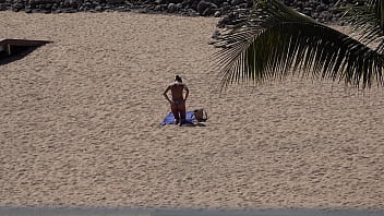 I get fucked after the beach with a voyeur from the resort