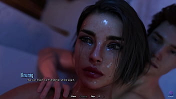 Touching My Horny Stepmom's Pussy While Bathing Together 3d Hentai Animated Porn Life In Santa County thumbnail